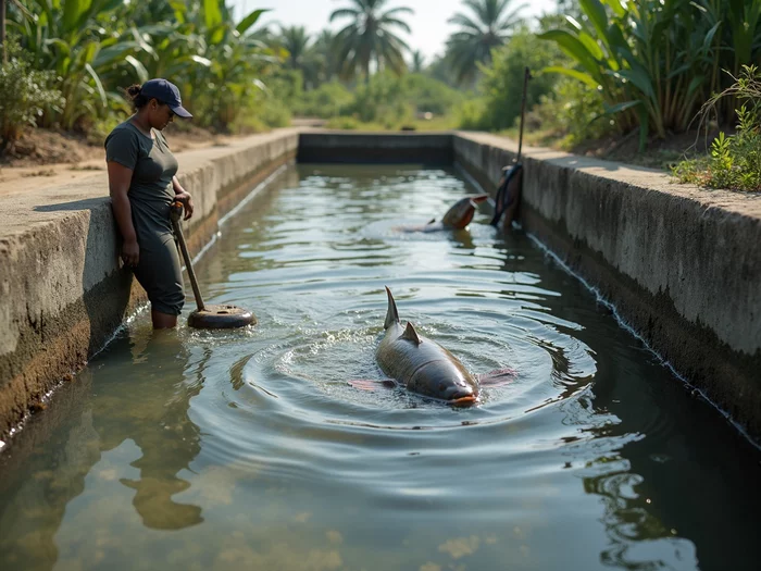 Stress Management to Prevent Disease Outbreaks in Catfish Farms