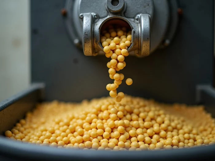 Commercial catfish feed pelleting machine producing pellets